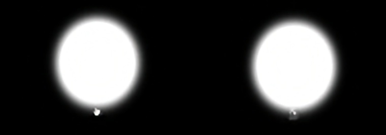 Io Eclipsed by Jupiter